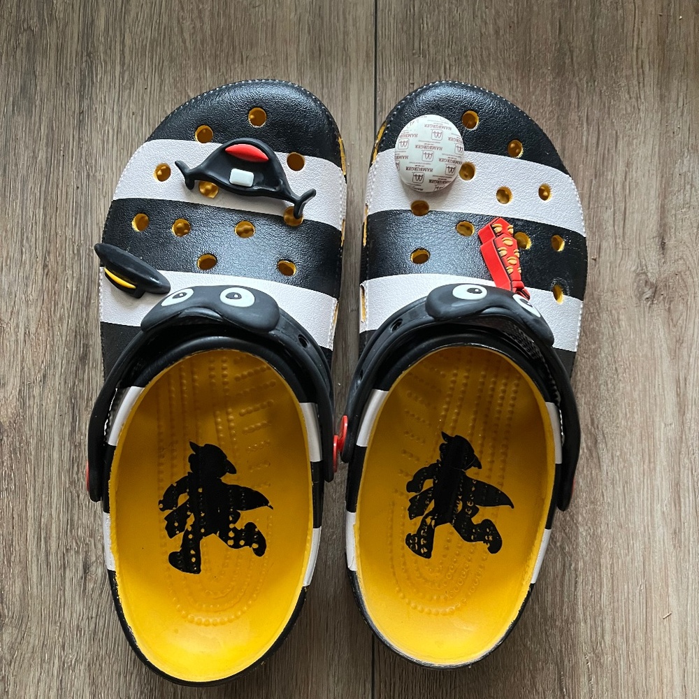 Crocs Hamburglar